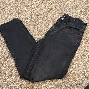 American Eagle Outfitters Black High Rise Jeans